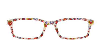 The Decorative Hearts Tattoo - Front Top Thumbnail - Pair Eyewear