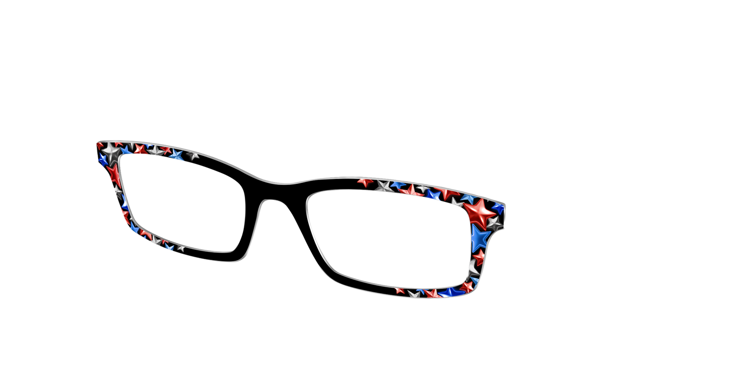 The Dimensional Stars - Angle Top Image - Pair Eyewear