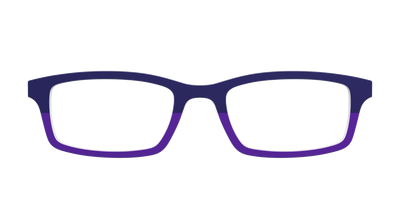 The Eggplant & Grape Split - Front Top Thumbnail - Pair Eyewear