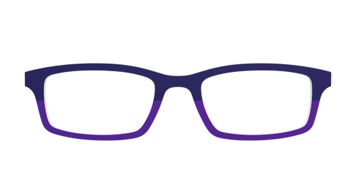 The Eggplant & Grape Split - Pair Eyewear