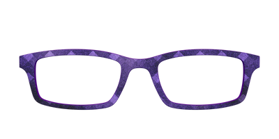 The Eggplant Geo - Front Top Thumbnail - Pair Eyewear