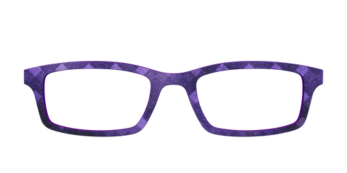 The Eggplant Geo - Pair Eyewear