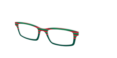 The Elf Stripes Split - Angle Top Thumbnail - Pair Eyewear