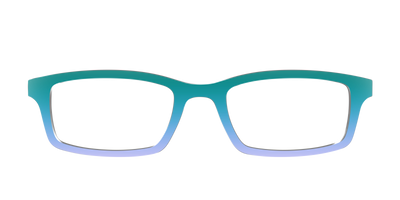 The Emerald to Lilac Gradient - Front Top Thumbnail - Pair Eyewear