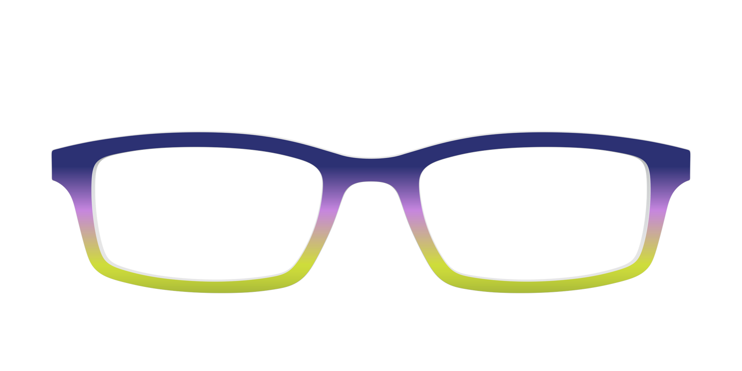 The Everglade Gradient - Front Top Image - Pair Eyewear