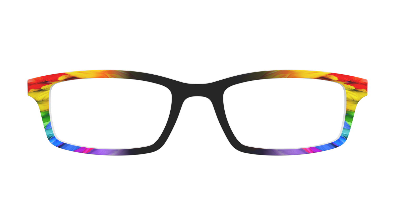 The Fab Feathers - Front Top Image - Pair Eyewear