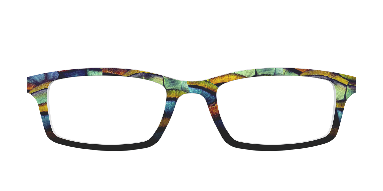 The Fall Feathers - Front Top Image - Pair Eyewear