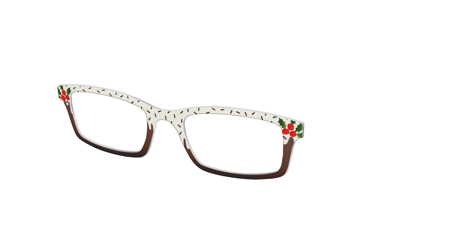 The Figgy Pudding - Angle Top Image - Pair Eyewear
