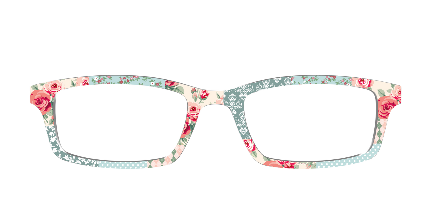 The Floral Patchwork - Front Top Image - Pair Eyewear