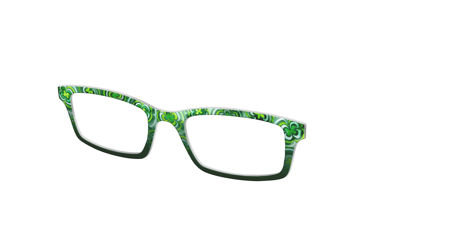 The Four-Leaf Marble - Angle Top Image - Pair Eyewear