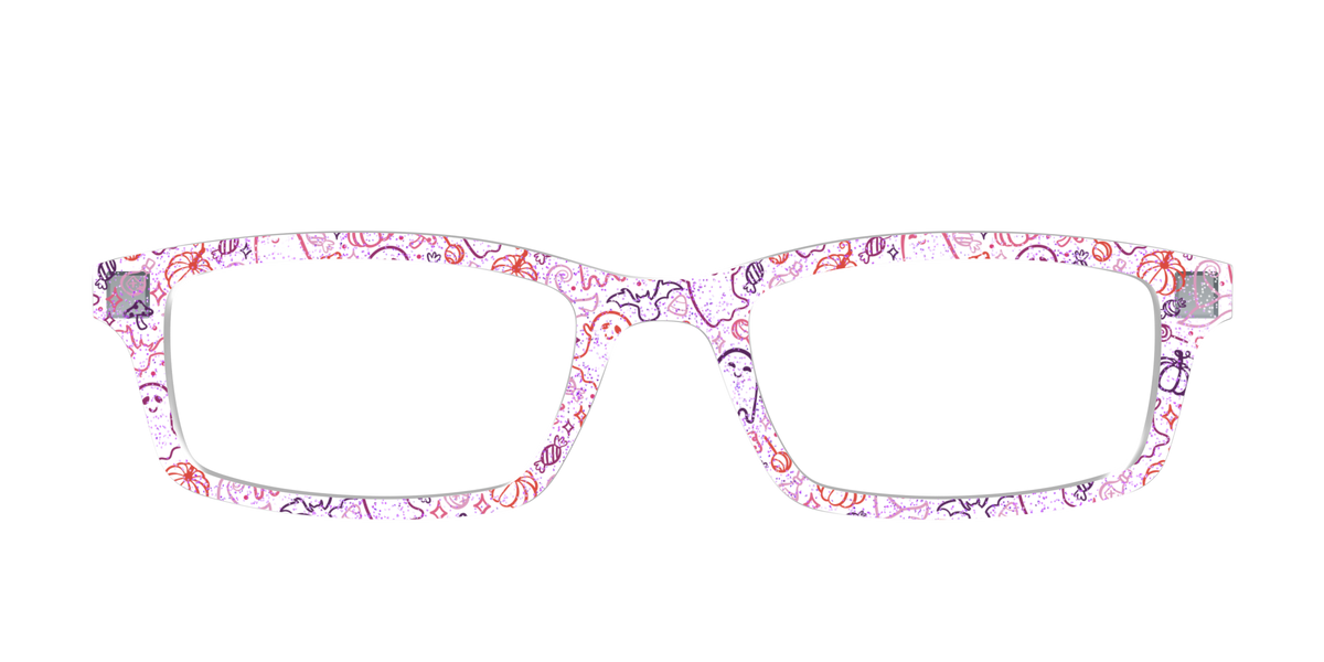 The Frightfully Fun Doodles Crystal - Front Top Image - Pair Eyewear
