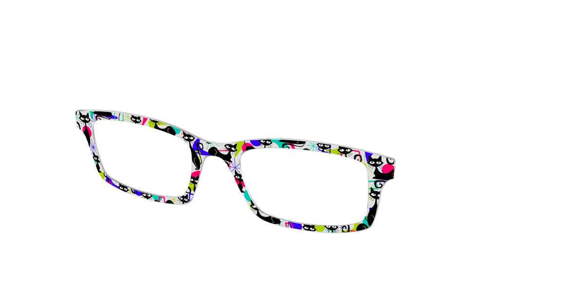 The Futuristic Felines - Angle Top Image - Pair Eyewear