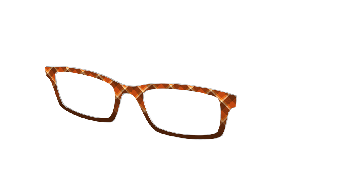 The Gourd Garden Tartan - Angle Top Image - Pair Eyewear