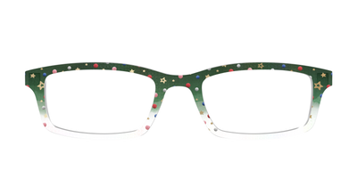 The Holiday Bauble with Foil Crystal - Front Top Thumbnail - Pair Eyewear
