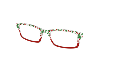 The Holly Jolly Split - Angle Top Thumbnail - Pair Eyewear