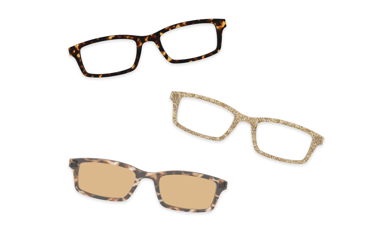 Honey Clear - Set - Product Image 4 - Pair Eyewear