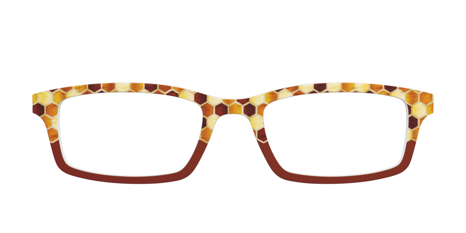 The Honeycomb - Front Top Image - Pair Eyewear