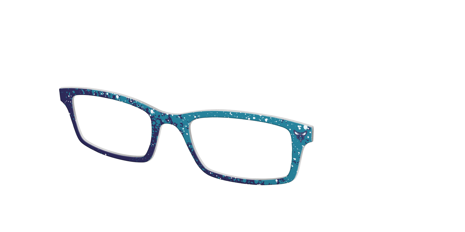 The Hornets Splatter - Angle Top Image - Pair Eyewear