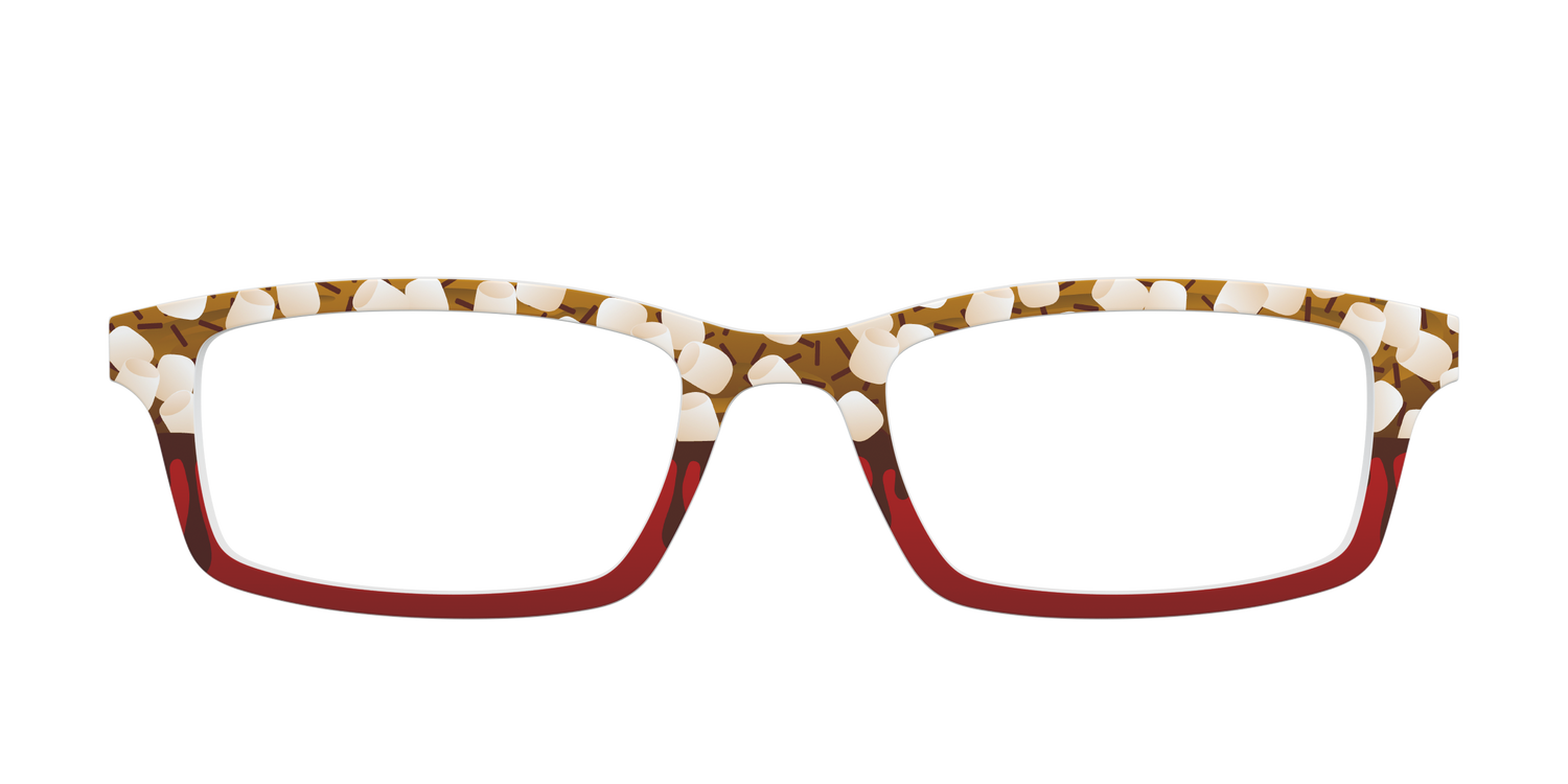 The Hot Cocoa Delight - Front Top Image - Pair Eyewear