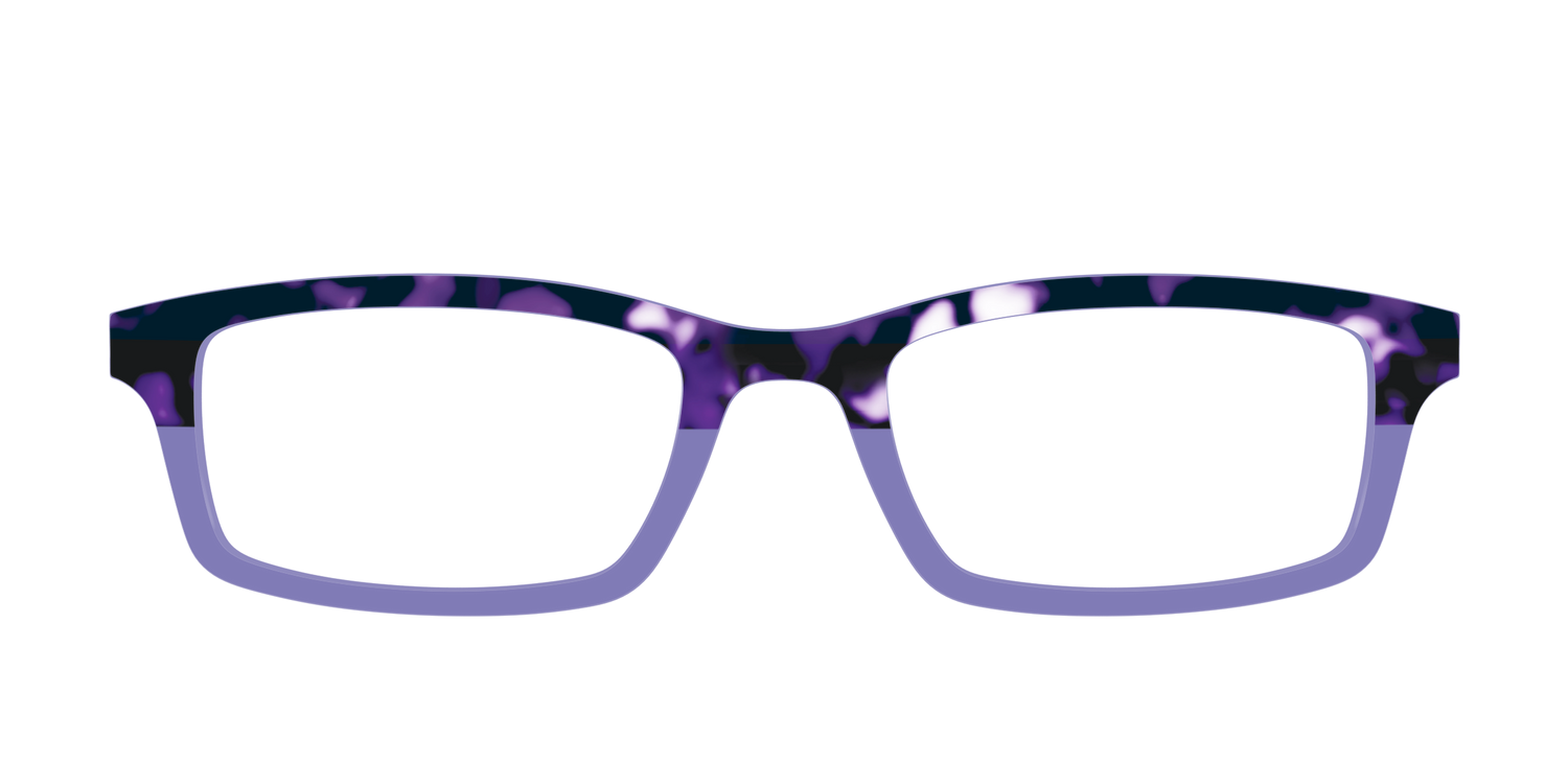 The Iris Tortoise Crystal Split - Front Top Image - Pair Eyewear