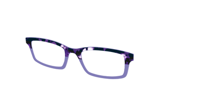 The Iris Tortoise Crystal Split - Angle Top Thumbnail - Pair Eyewear