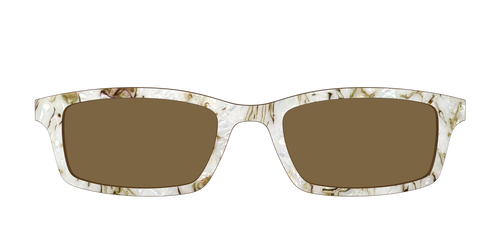 The Polarized Ivory Sand Pearl Shell Sun Top - Pair Eyewear