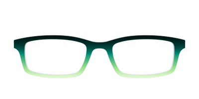 The Jade to Chartreuse Gradient - Front Top Thumbnail - Pair Eyewear