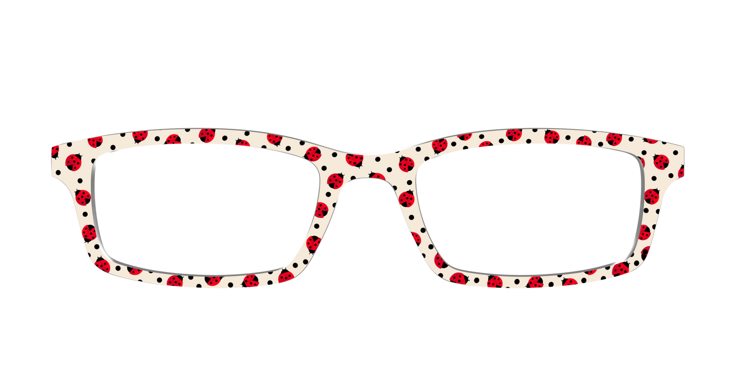 The Ladybug Polka Dot - Front Top Image - Pair Eyewear