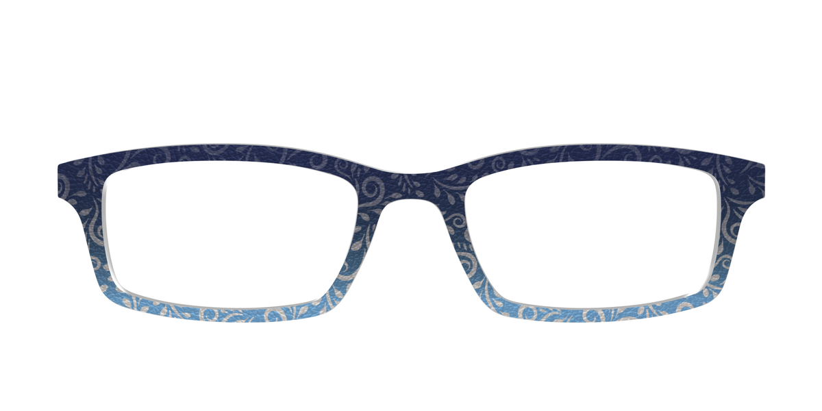 The Leather Leafwork - Front Top Image - Pair Eyewear