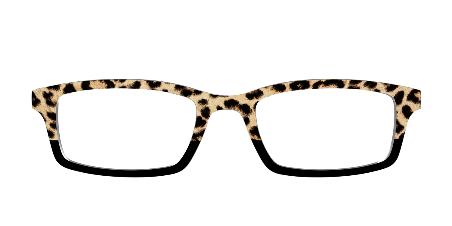The Leopard Spots Split - Front Top Image - Pair Eyewear