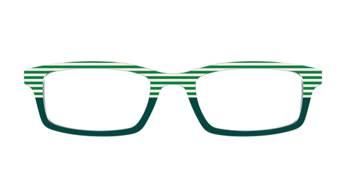 The Leprechaun Stripe Split - Pair Eyewear