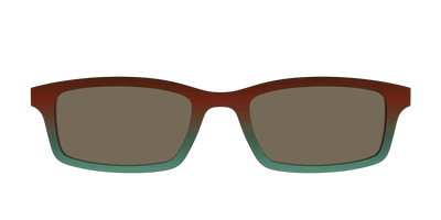The Polarized Rainbow Gradient Sun Top