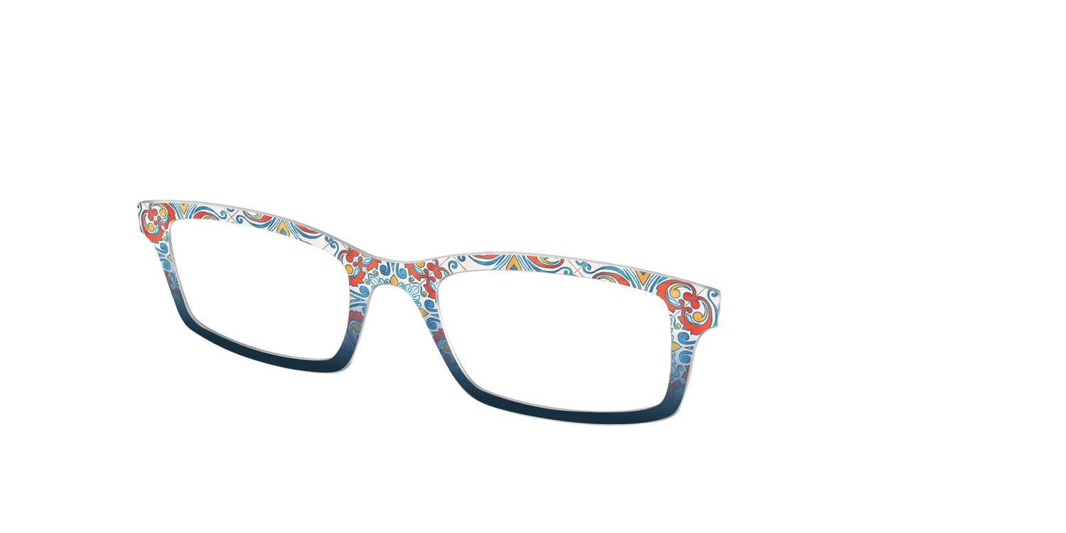The Mediterranean Tile - Angle Top Image - Pair Eyewear