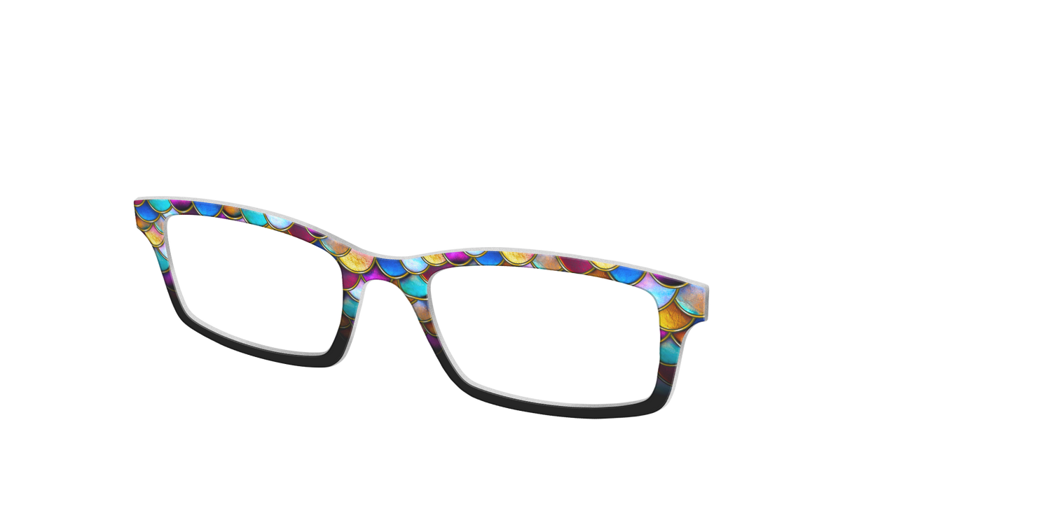 The Mermaid Scallops - Angle Top Image - Pair Eyewear