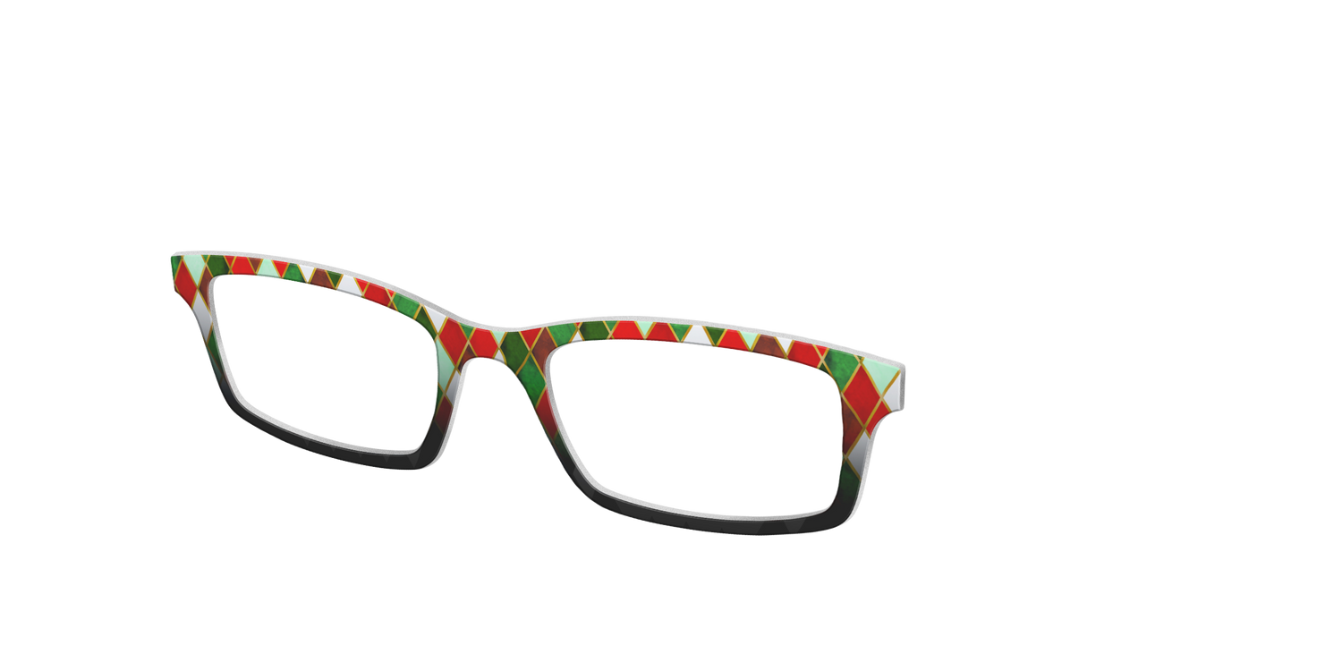 The Merry Argyle - Angle Top Image - Pair Eyewear