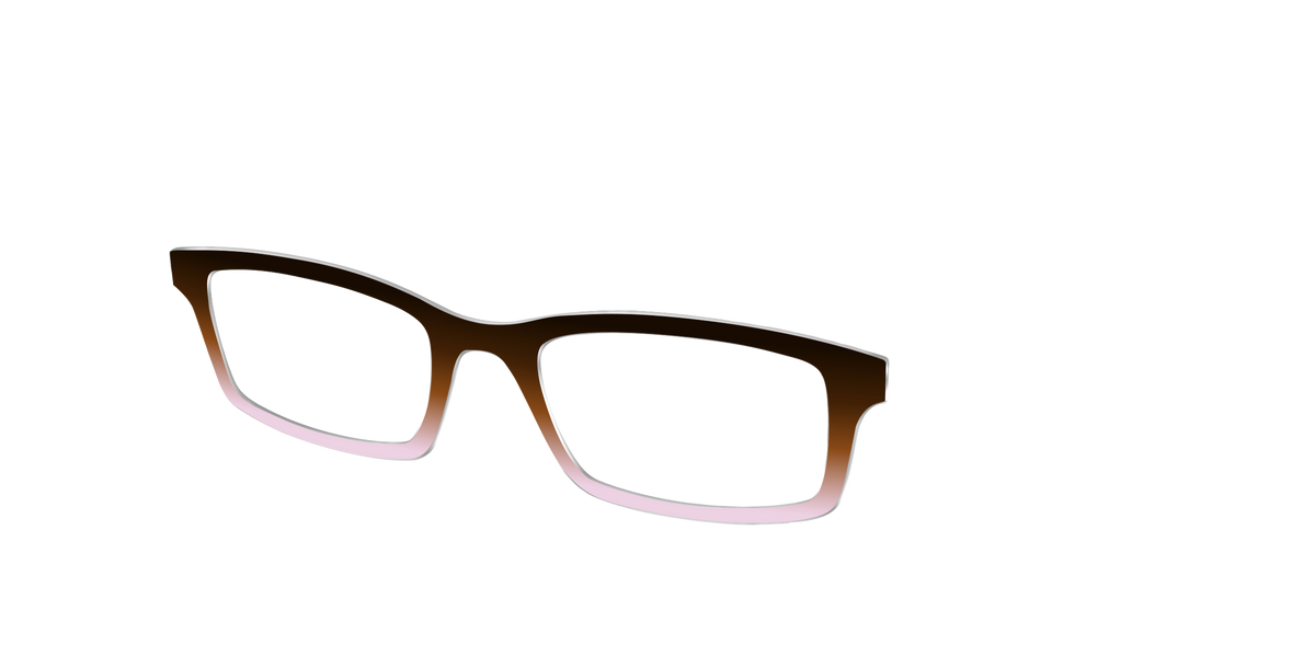 The Mocha to Meringue Gradient - Angle Top Image - Pair Eyewear