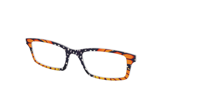The Monarch Butterfly - Angle Top Thumbnail - Pair Eyewear