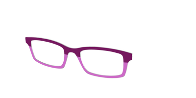The Mulberry & Orchid Split - Angle Top Thumbnail - Pair Eyewear