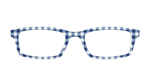 The Navy Gingham - Pair Eyewear