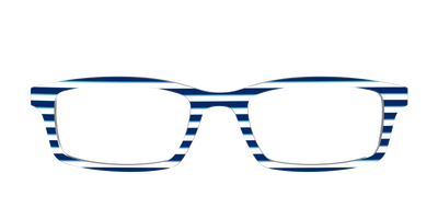 The Navy Stripes - Front Top Thumbnail - Pair Eyewear