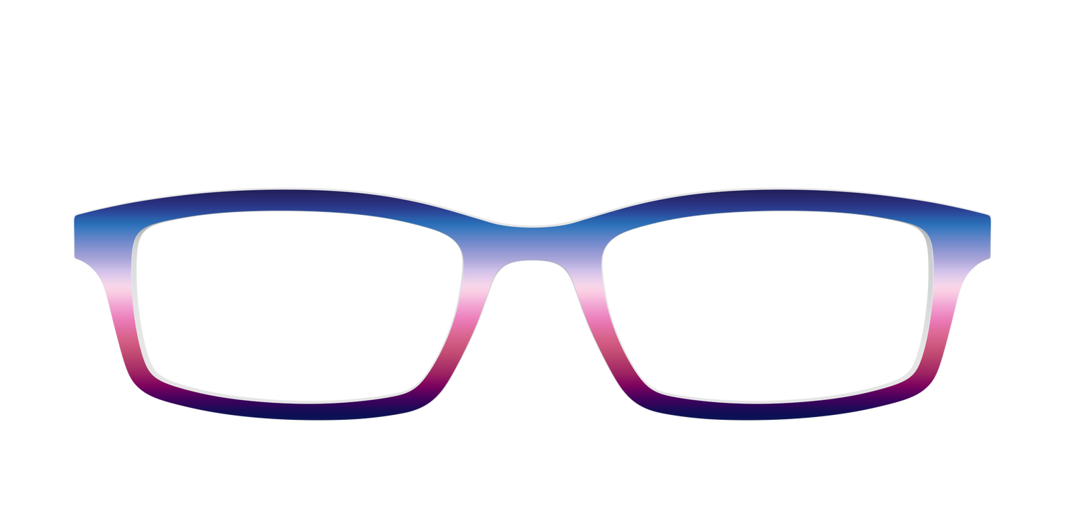 The Nightfall Gradient - Front Top Image - Pair Eyewear