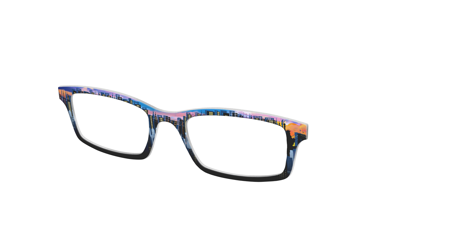 The NYC Skyline - Angle Top Image - Pair Eyewear