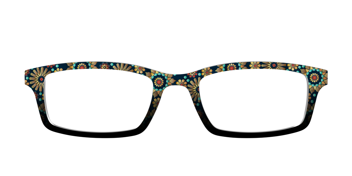 The Ornamental Stained Glass - Front Top Image - Pair Eyewear