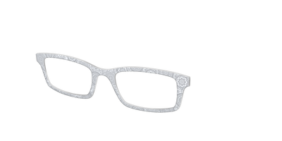 The Pale Gray Medallion Lace - Angle Top Thumbnail - Pair Eyewear