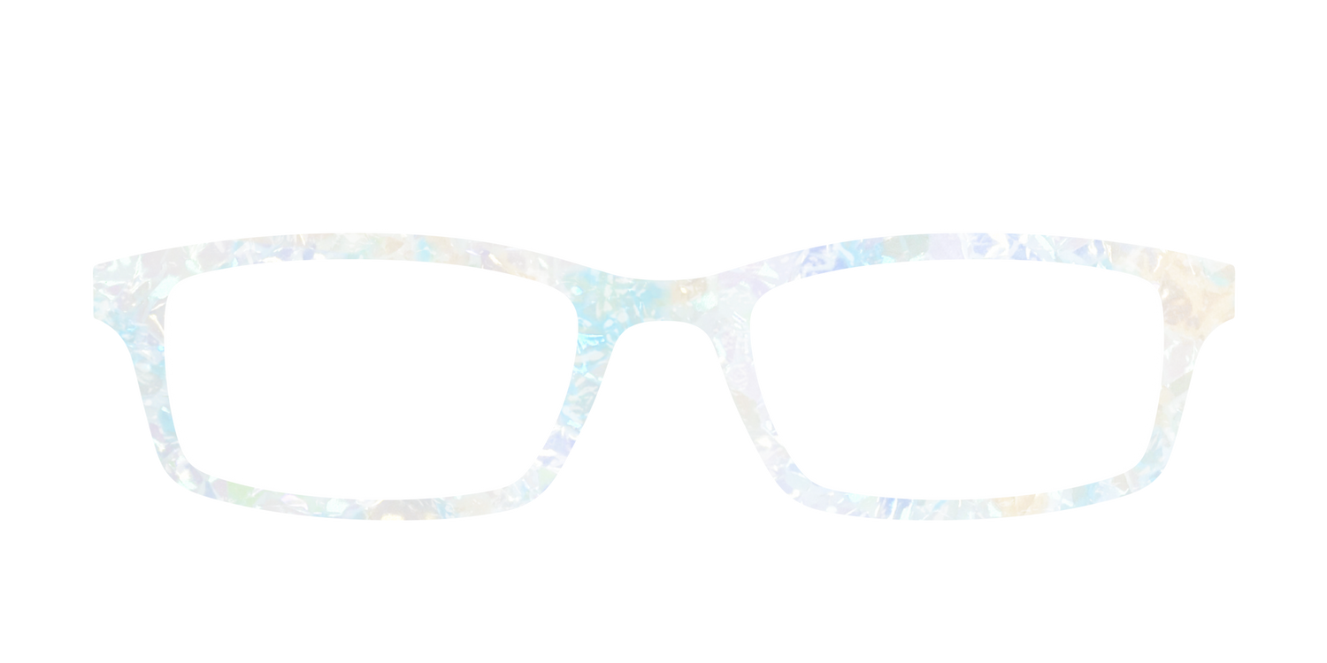 The Pearlescent Opal - Front Top Image - Pair Eyewear