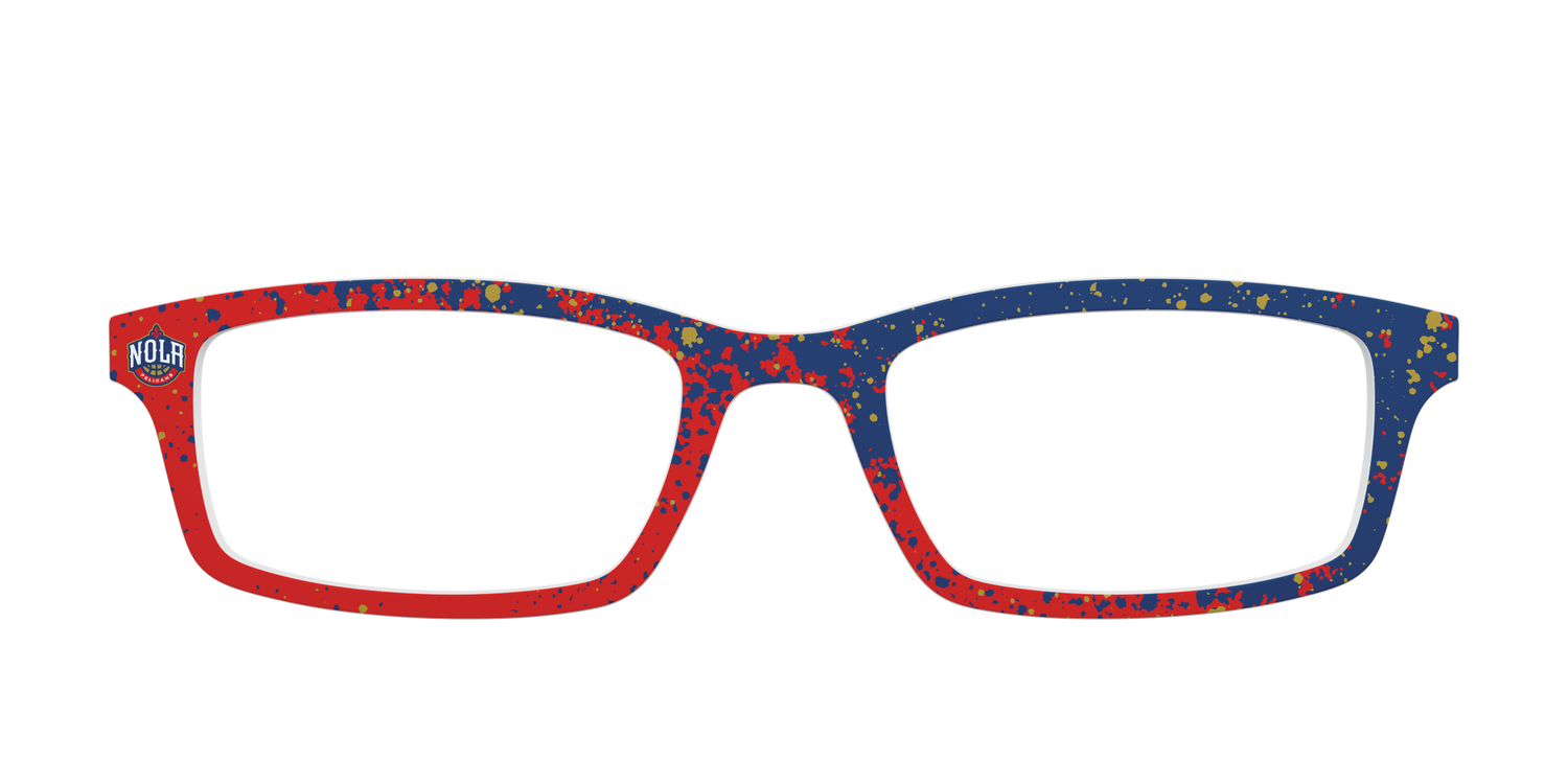 The Pelicans Splatter - Front Top Image - Pair Eyewear
