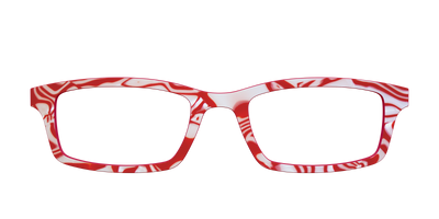 The Peppermint Swirl - Front Top Thumbnail - Pair Eyewear
