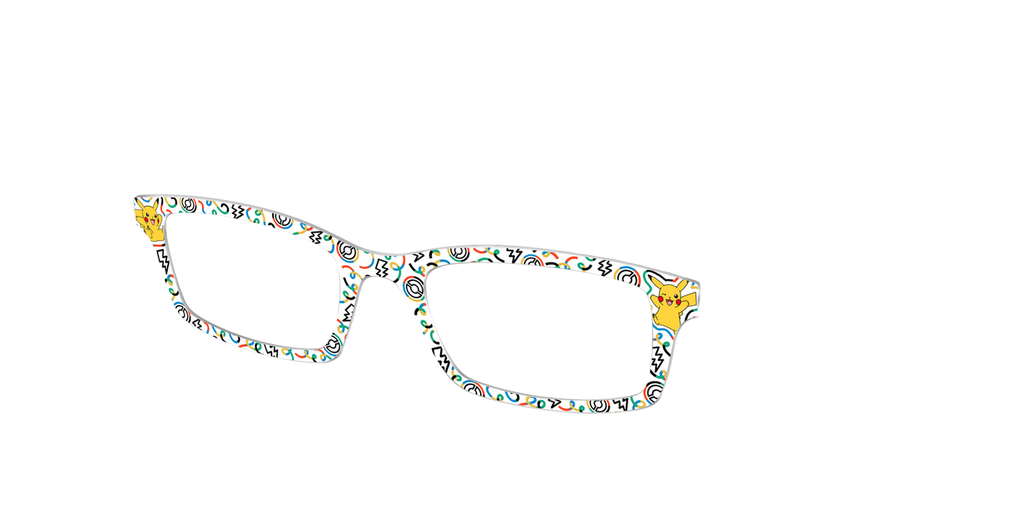 Pikachu Doodle - Angle Top Image - Pair Eyewear