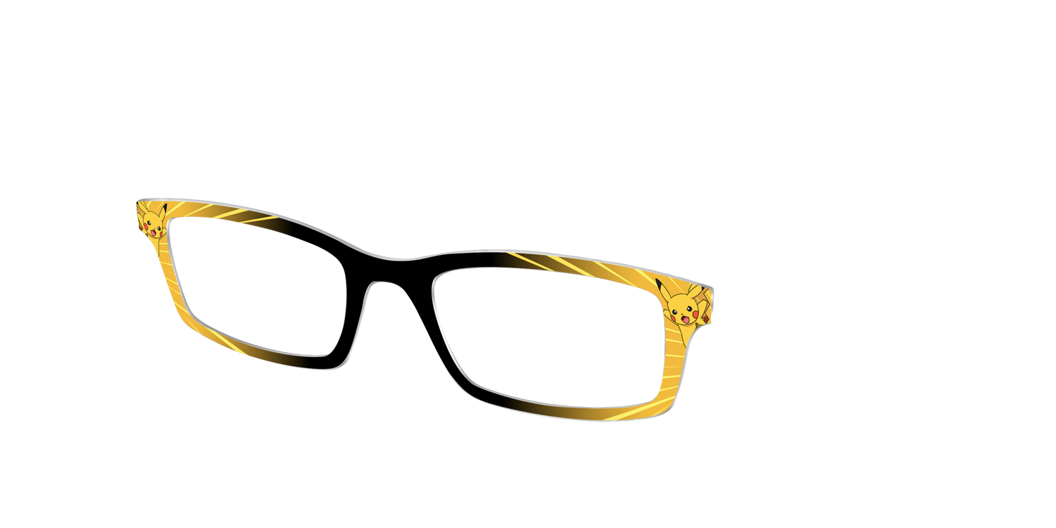 Pikachu Power - Angle Top Image - Pair Eyewear