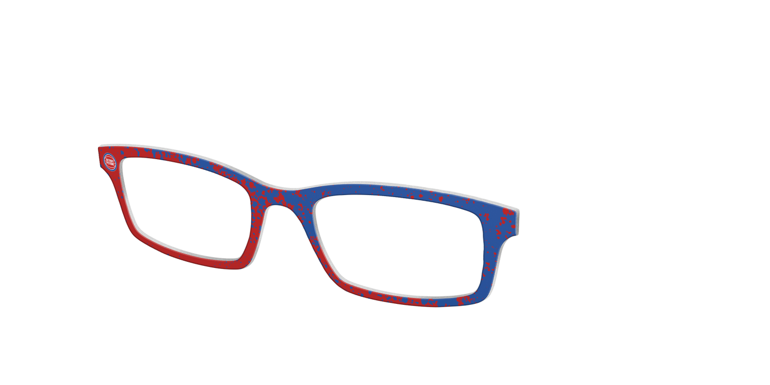 The Pistons Splatter - Angle Top Image - Pair Eyewear
